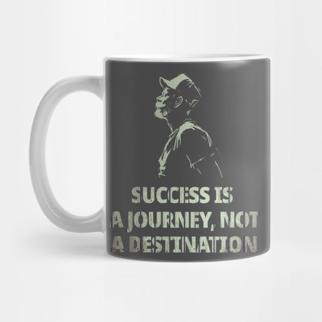 Embark on a Journey of Success with Inspiring Art by VectorAD